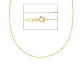 Collier en or jaune 18 carats - MVB050GG